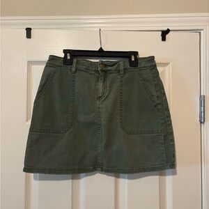 Vineyard Vines Green Mini Skirt